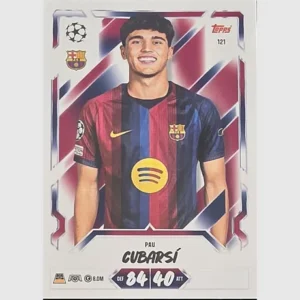 Topps Match Attax Champions League 2026/27 Nr. 121 – Pau Cubarsí