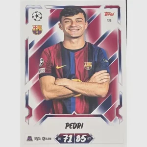 Topps Match Attax Champions League 2026/27 Nr. 125 – Pedri