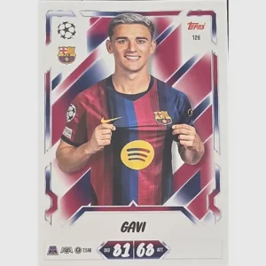 Topps Match Attax Champions League 2026/27 Nr. 126 – Gavi
