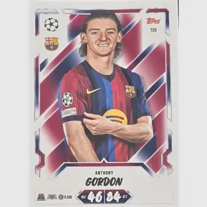 Topps Match Attax Champions League 2026/27 Nr. 129 – Anthony Gordon