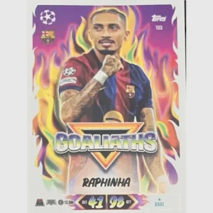 Topps Match Attax 2026/27 Goaliaths – Raphinha