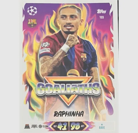 Topps Match Attax 2026/27 Goaliaths – Raphinha