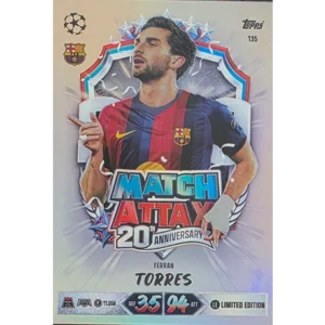 Topps Match Attax Champions League 2026/27 Nr. 135 – Ferran Torres – 20th Anniversary Limited Edition