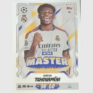 Topps Match Attax Champions League 2026/27 Nr. 141 – Aurélien Tchouaméni – Attax Master