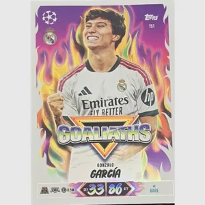 Topps Match Attax Champions League 2026/27 Nr. 151 – Gonzalo García – Goaliaths