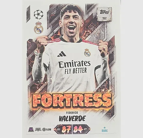 Topps Match Attax 2026/27 Fortress – Federico Valverde