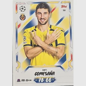 Topps Match Attax Champions League 2026/27 Nr. 159 – Santi Comesaña