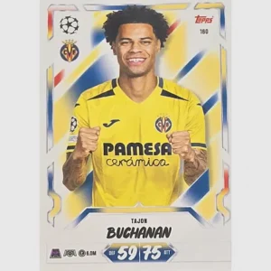 Topps Match Attax Champions League 2026/27 Nr. 160 – Tajon Buchanan