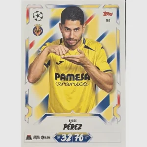 Topps Match Attax Champions League 2026/27 Nr. 163 – Ayoze Pérez