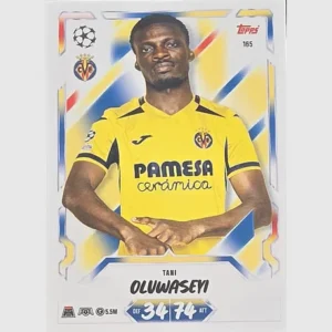 Topps Match Attax Champions League 2026/27 Nr. 165 – Tani Oluwaseyi