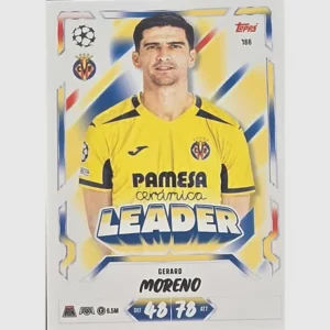 Topps Match Attax Champions League 2026/27 Nr. 166 – Gerard Moreno – Leader