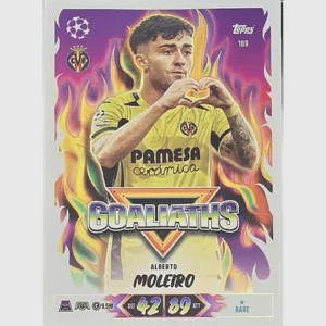 Topps Match Attax Champions League 2026/27 Nr. 169 – Alberto Moleiro – Goaliaths