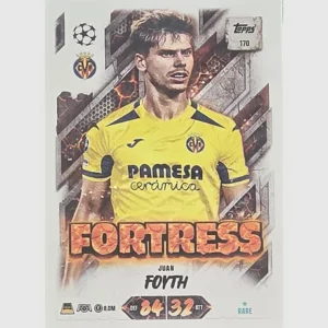 Topps Match Attax Champions League 2026/27 Nr. 170 – Juan Foyth – Fortress