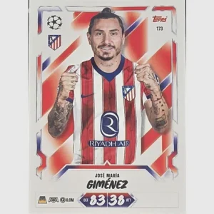 Topps Match Attax Champions League 2026/27 Nr. 173 – José María Giménez