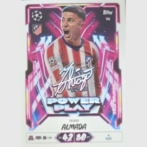 Topps Match Attax Champions League 2026/27 Nr. 186 – Thiago Almada – Power Play Signature Style