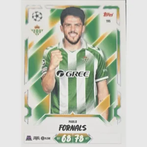 Topps Match Attax Champions League 2026/27 Nr. 195 – Pablo Fornals