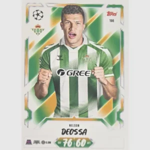Topps Match Attax Champions League 2026/27 Nr. 196 – Nelson Deossa