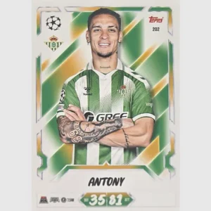 Topps Match Attax Champions League 2026/27 Nr. 202 – Antony