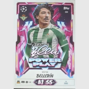 Topps Match Attax Champions League 2026/27 Nr. 204 – Héctor Bellerín – Power Play Signature Style