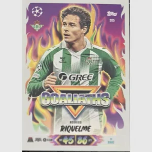 Topps Match Attax Champions League 2026/27 Nr. 205 – Rodrigo Riquelme – Goaliaths