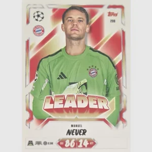 Topps Match Attax 2026/27 Leaders – Manuel Neuer