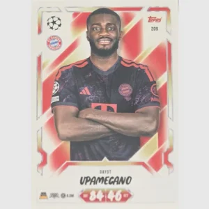 Topps Match Attax Champions League 2026/27 Nr. 209 – Dayot Upamecano