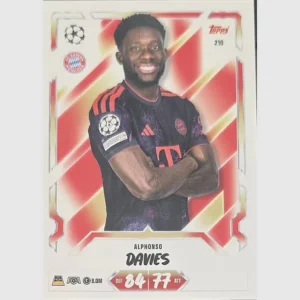 Topps Match Attax Champions League 2026/27 Nr. 210 – Alphonso Davies
