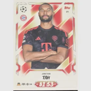 Topps Match Attax Champions League 2026/27 Nr. 211 – Jonathan Tah