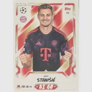 Topps Match Attax Champions League 2026/27 Nr. 212 – Josip Stanišić