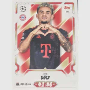 Topps Match Attax Champions League 2026/27 Nr. 219 – Luis Díaz
