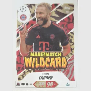 Topps Match Attax Champions League 2026/27 Nr. 221 – Konrad Laimer – Man of the Match Wildcard