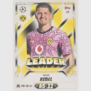 Topps Match Attax Champions League 2026/27 Nr. 226 – Gregor Kobel – Leader
