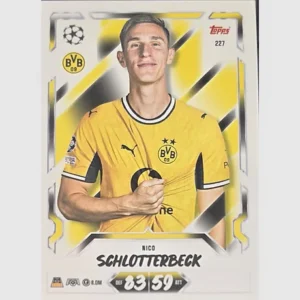 Topps Match Attax Champions League 2026/27 Nr. 227 – Nico Schlotterbeck