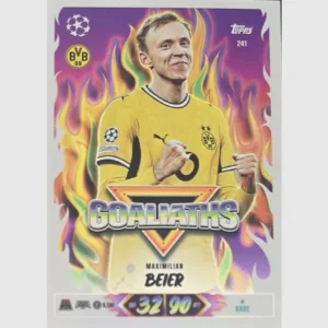 Topps Match Attax Champions League 2026/27 Nr. 241 – Maximilian Beier – Goaliaths