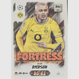 Topps Match Attax Champions League 2026/27 Nr. 242 – Julian Ryerson – Fortress