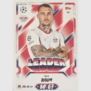 Topps Match Attax Champions League 2026/27 Nr. 247 – David Raum – Leader