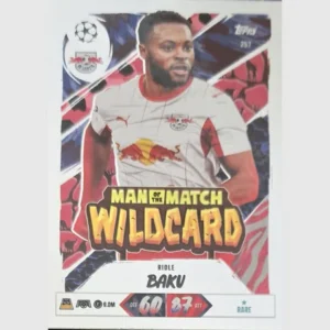 Topps Match Attax Champions League 2026/27 Nr. 257 – Ridle Baku – Man of the Match Wildcard