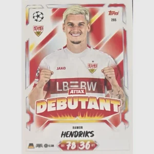 Topps Match Attax Champions League 2026/27 Nr. 265 – Ramon Hendriks – Attax Debutant