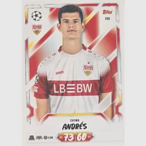 Topps Match Attax Champions League 2026/27 Nr. 266 – Chema Andrés