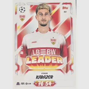 Topps Match Attax Champions League 2026/27 Nr. 267 – Atakan Karazor – Leader