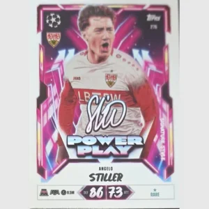 Topps Match Attax Champions League 2026/27 Nr. 276 – Angelo Stiller – Power Play Signature Style