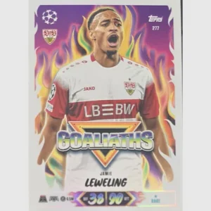 Topps Match Attax Champions League 2026/27 Nr. 277 – Jamie Leweling – Goaliaths