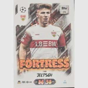 Topps Match Attax Champions League 2026/27 Nr. 278 – Finn Jeltsch – Fortress