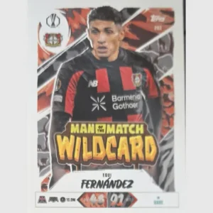 Topps Match Attax Champions League 2026/27 Nr. 293 – Equi Fernández – Man of the Match Wildcard