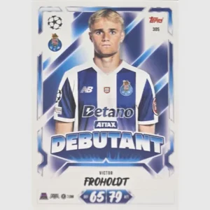 Topps Match Attax Champions League 2026/27 Nr. 305 – Victor Froholdt – Attax Debutant