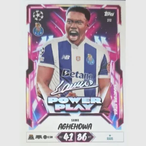 Topps Match Attax Champions League 2026/27 Nr. 312 – Samu Aghehowa – Power Play Signature Style