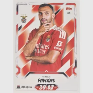 Topps Match Attax Champions League 2026/27 Nr. 326 – Vangelis Pavlidis