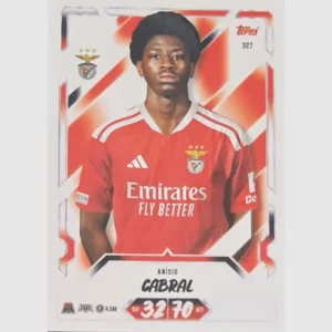 Topps Match Attax Champions League 2026/27 Nr. 327 – Anísio Cabral