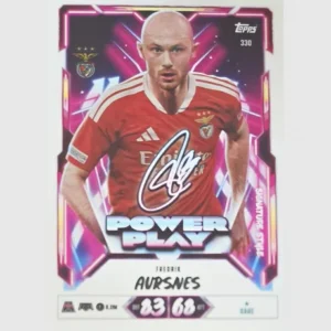 Topps Match Attax Champions League 2026/27 Nr. 330 – Fredrik Aursnes – Power Play Signature Style