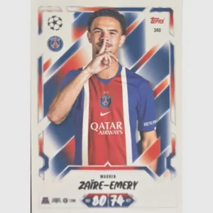 Topps Match Attax Champions League 2026/27 Nr. 340 – Warren Zaïre-Emery